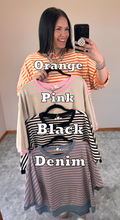 Load image into Gallery viewer, Striped Oversized Top **4 COLORS** - PLUS

