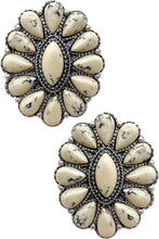 Load image into Gallery viewer, Concho Flower Earrings **2 COLORS**

