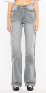 Light Grey 90s Flare KanCan Jeans