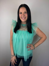Load image into Gallery viewer, Mesh Tulle Top **3 COLORS**
