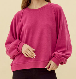 Soft Knit Top **5 COLORS**