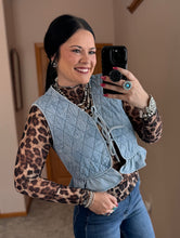 Load image into Gallery viewer, Leopard Mesh Top
