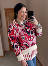 Load image into Gallery viewer, Paisley Sweater **2 COLORS**
