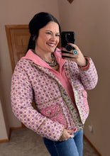 Load image into Gallery viewer, Mixed Media Quilted Jacket **2 COLORS**
