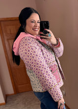 Load image into Gallery viewer, Mixed Media Quilted Jacket **2 COLORS**
