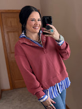 Load image into Gallery viewer, Scallop Hem Pullover **2 COLORS**
