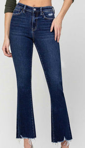 High Rise Ankle Bootcut Flying Monkey Jeans (CAN BE PETITE OR CROPPED)