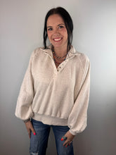 Load image into Gallery viewer, 1/4 Snap Collared Pullover **7 COLORS**
