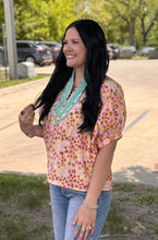 Load image into Gallery viewer, Dot Print Dolman Sleeve Top ** 2 COLORS **
