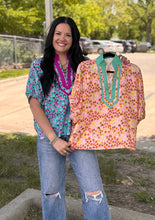 Load image into Gallery viewer, Dot Print Dolman Sleeve Top ** 2 COLORS **
