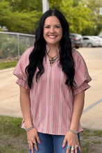 Load image into Gallery viewer, Textured Puff Sleeve Top **3 COLORS**
