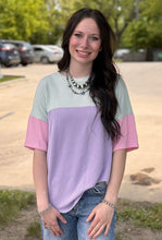 Load image into Gallery viewer, Colorblock Urban Ribbed Top **2 COLORS**
