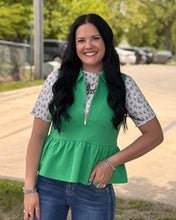 Load image into Gallery viewer, Floral Mesh Top
