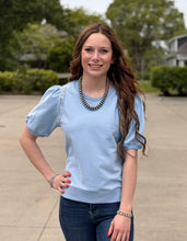 Load image into Gallery viewer, Crochet Trim Top ** 2 COLORS **
