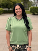 Load image into Gallery viewer, Crochet Trim Top ** 2 COLORS **
