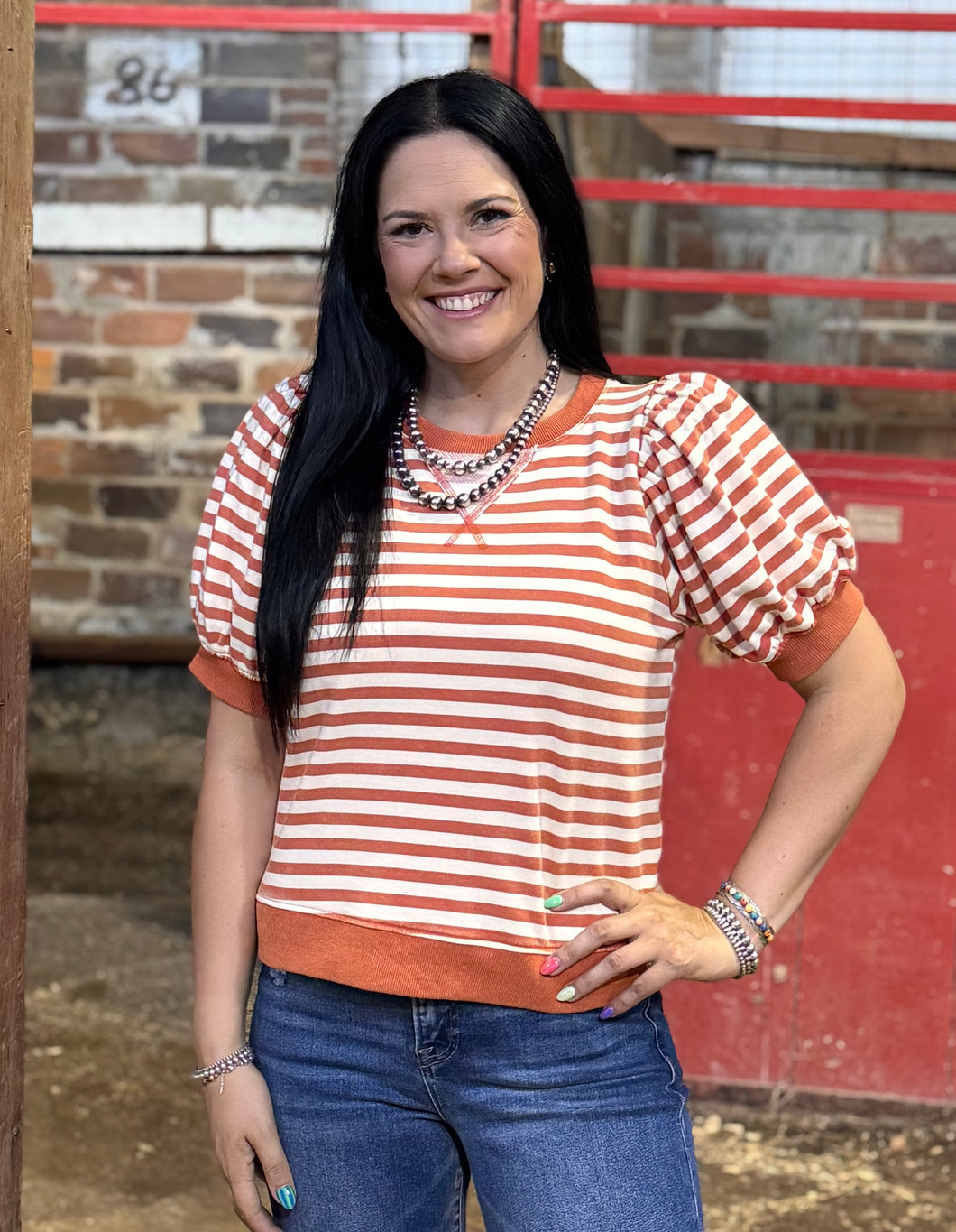 Striped Top **7 COLORS**