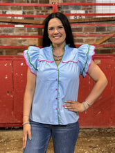 Load image into Gallery viewer, Multi Color Trim Top **3 COLORS**
