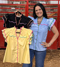 Load image into Gallery viewer, Multi Color Trim Top **3 COLORS**
