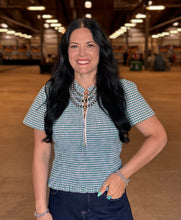 Load image into Gallery viewer, Gingham Smocked Zip Up Top **2 COLORS**
