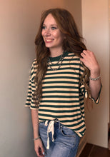 Load image into Gallery viewer, Waffle Striped Top **4 COLORS**
