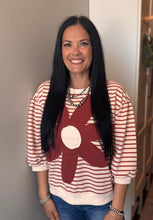 Load image into Gallery viewer, Striped Daisy Top **2 COLORS**
