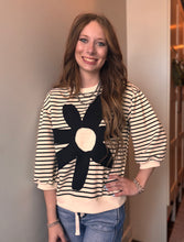 Load image into Gallery viewer, Striped Daisy Top **2 COLORS**

