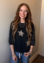 Load image into Gallery viewer, Leopard Patch Star Top
