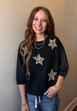 Load image into Gallery viewer, Leopard Patch Star Top
