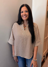 Load image into Gallery viewer, Gingham Collared Shirt **2 COLORS**
