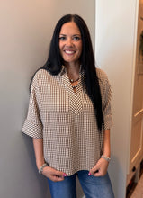 Load image into Gallery viewer, Gingham Collared Shirt **2 COLORS**
