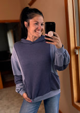 Load image into Gallery viewer, Urban Ribbed Hoodie Top **2 COLORS** - PLUS
