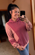 Load image into Gallery viewer, Urban Ribbed Hoodie Top **2 COLORS** - PLUS
