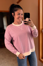 Load image into Gallery viewer, Striped Pullover Top **3 COLORS**
