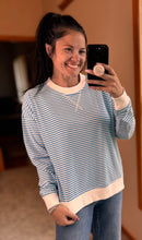Load image into Gallery viewer, Striped Pullover Top **3 COLORS**
