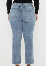 Load image into Gallery viewer, Medium Stone Wash Slim Straight KanCan Jeans - PLUS
