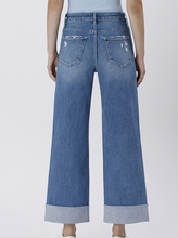 Load image into Gallery viewer, Cuffed Wide Leg Lovervet Jeans
