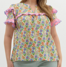 Load image into Gallery viewer, Floral Top **2 COLORS**
