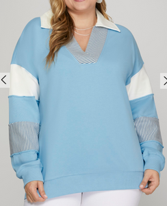 Colorblock Top **3 COLORS** - PLUS