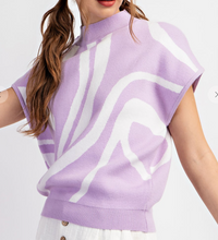 Load image into Gallery viewer, Swirl Sweater Vest **5 COLORS**
