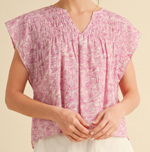 Load image into Gallery viewer, Orchid Floral Top
