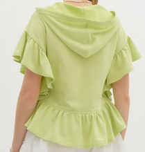 Load image into Gallery viewer, Flutter Hooded Top **2 COLORS**
