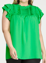 Load image into Gallery viewer, Pleated Yoke Top **5 COLORS**
