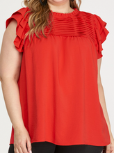 Load image into Gallery viewer, Pleated Yoke Top **5 COLORS**
