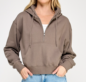 1/4 Zip Hoodie **9 COLORS**