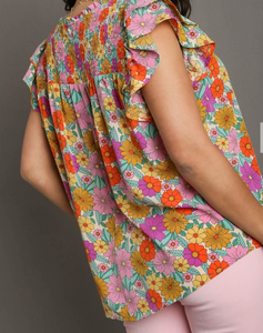 Floral Top - PLUS