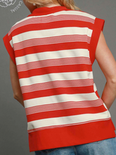 Load image into Gallery viewer, Striped Pullover Vest **4 COLORS**
