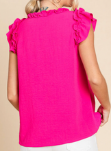 Load image into Gallery viewer, Frill Top **2 COLORS**

