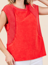 Load image into Gallery viewer, Washed Cotton Top **3 COLORS**
