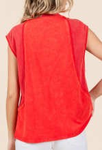 Load image into Gallery viewer, Washed Cotton Top **3 COLORS**
