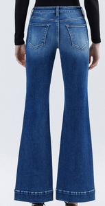 High Rise Trouser Relaxed Flare Lovervet Jeans.